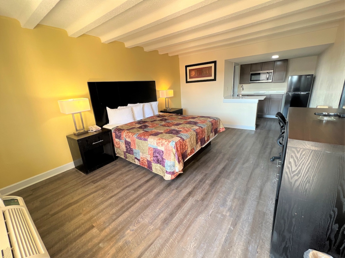 One King Bed Studio with Kitchenette